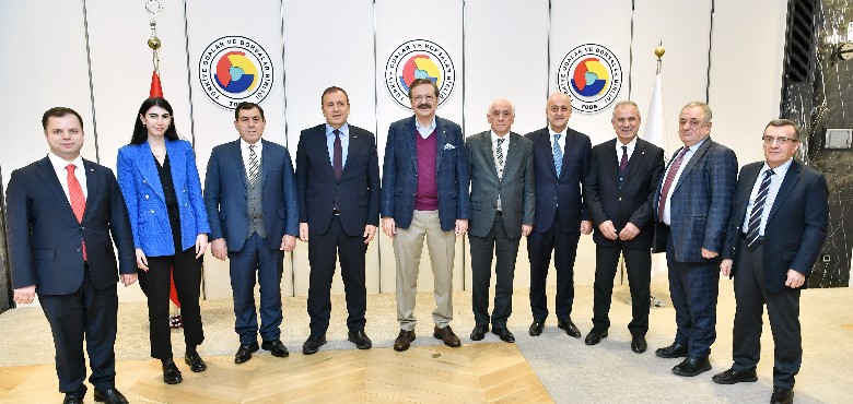 Trabzon heyetinden Hisarcıklıoğlu’na ziyaret